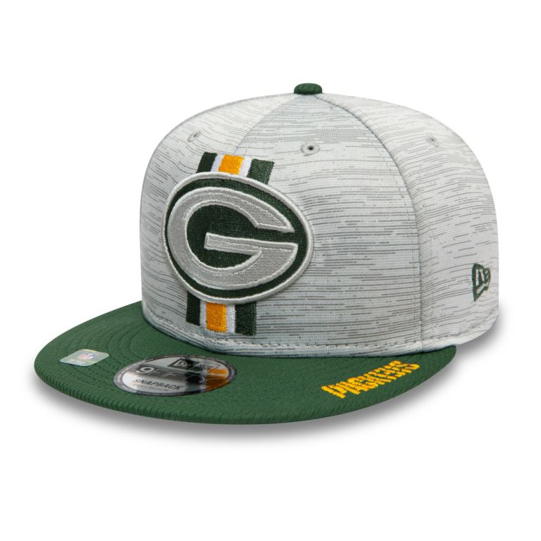 Gorras New Era 9fifty Verdes - Bay Packers NFL Training 26849LKWC